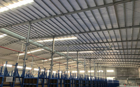 Logistics warehouse and sorting center